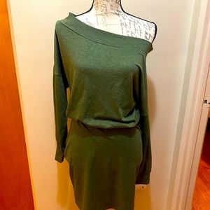 Off the shoulder mini dress